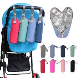 Portable Baby Bottle Cooler Storage Bags Insulated Breastmilk Bag Nursing Bottle Cooler Warmer Bag Holder Daycare Travel Q616