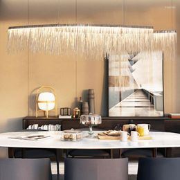 Pendant Lamps Creative Tassel Designer Artistic Personality Simple Living Room Nordic Restaurant Clothing Store Bar Chandelier Lights