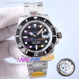 TWF Sub 41mm 126610 A3235 Automatic Mens Watch Black Dial Black Ceramics Bezel 904L Stainless Steel Bracelet Super Edition Watches298g