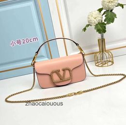 Cowhide Valantinovv Handbags Diamond Designer Bags Classic Handheld Buckle v Women Handbag Mini Luxury Shoulder Crossbody Women's Chain ZMGW