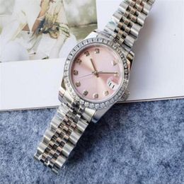 Automatic Mechanical Woman Watch Diamond Bezel Womens Datejust Watches Jubilee Stainless Steel Lady Ladies Wristwatch Fashion Wris233K