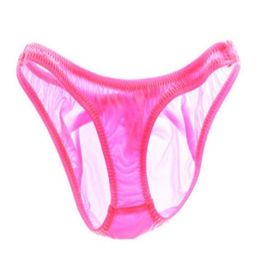 Fine new PYONGRAINS TM sexy g-string men fashion silk polyamide breathable seamless triangle underwear 3pieces lot256l