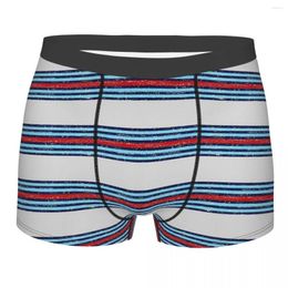 Underpants Martini Racing Stripes Man's Boxer Briefs Underwear Car Highly Breathable Top Quality Birthday Gifts