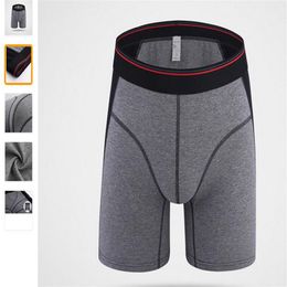 NEW Men underwear boxers brand s underpants s boxers male cotton long leg shapewear for men199W