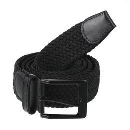 Belts 2/3 Comfortable And Stylish No Hole Braided Belt For Everyday Wear Zinc-alloy Buckle Casual Coffee
