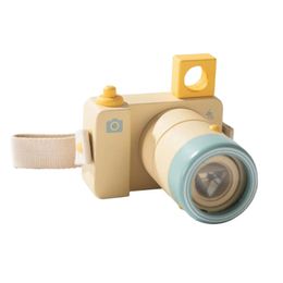 Toy Cameras Simulation Camera Wooden Toy Personalised Children's Birthday Gift Pographed Props Monstessori Camera Wood Camera Toy 230928
