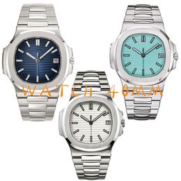 Automatic men's mechanical watch 40MM rose gold silver brown blue 904L all-stainless steel swimming luminous sapphire wristwa258B