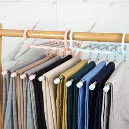 Hangers 5 In 1 Pant Rack Shelves Stainless Steel Clothes Multi-functional Wardrobe Magic Hanger Drop