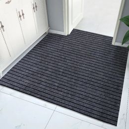 Carpets Large Thin Carpet for Mall Door Entrance Doormat Outdoor Indoor Floor Mat Non Slip Living Room Rugs Grey Kitchen Mat Can Be Cut 230928