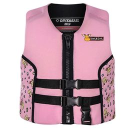 Rafting Life Jacket For Children And Adult Swimming Snorkelling Wear Fishing Suit Professional Drifting Level