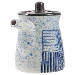 Dinnerware Sets Ceramic Vinegar Pot Holders Japanese Jar Soy Sauce Seasoning Ceramics Oil Bottle