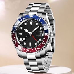 mans automatic watches wristwatches designer watch 40 mm stainless steel mechanical montre 2813 movement Waterproof watchs luxury fashion relojes customizable