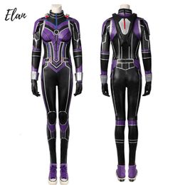 Disguise Cassie Lang Cosplay Costume Woman Ant Cosplay Outfit with Jumpsuit and Shoes the Wasp 3 Cosplay Suit Custom Size