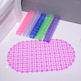 Bath Mats Durable Shower Mat Soft Hollow Quick-Dry Comfortable Touch Bathing Room Rug No Odour