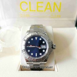 Real CLEAN Factory Mens Watch CF Better 40mm x 11.5mm 116621 Blue Dial 904L Steel LumiNova Watches Sapphire CAL.3235 Movement Mechanical Automatic Men's Wristwatches