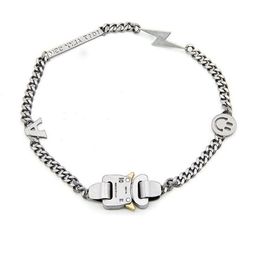 Hero Chain ALYX Necklace ALYX Street Accessories Pearl Necklace246S