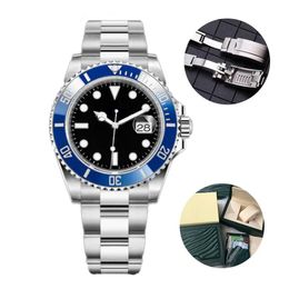 2023 mens watch With box automatic mechanical ceramics watches 41mm steel gliding clasp Swim wristwatches sapphire luminous watch 2098