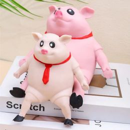 Decompression Toy Creative Cartoon Sand Carving Cute Pig Decompression Pinch Pig Music Decompression Toy Squishy 230928