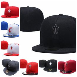 Unisex Colour Men's Baseball Full Closed Caps Navy Blue USA Statue All Teams Sport 2023 World Heart Fitted hats stitched Series Love Hustle Flowers size 7-8