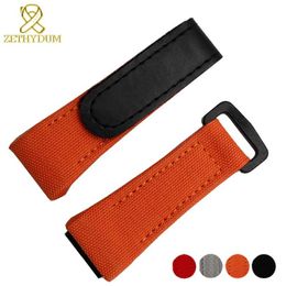 Nylon Watchband Canvas Watch Bracelet 27mm Wristwatches Band Bottom Is Genuine Leather Watch Strap For Rm011 Rm3502 Rm056 Y1905230196P