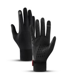 Cycling Gloves Autumn Winter Men Women Cold Waterproof Windproof Outdoor Sports Warm Thermal Fleece Running Ski8473636