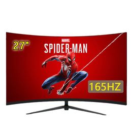 27 inch 24 inch Curved Monitor 165hz LCD Monitor PC HD Gaming monitor for laptop compatible Monitor 144hz display 19201080