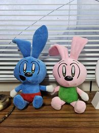 25cm Cute Cross border New Product Plush Blue Rabbit Doll Festival Gift Cute Rabbit Monkey Liji Plush Toy Gift