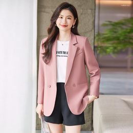 Women's Suits Uniform Designs Autumn Winter Long Sleeve Formal Blazers Femininos Professional Business Work Wear Outwear Tops Blaser Clothes