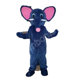 2024 Elephant Mascot Costumes Halloween Cartoon Character Outfit Suit Xmas Outdoor Party Outfit Unisex Promotional Advertising Clothings