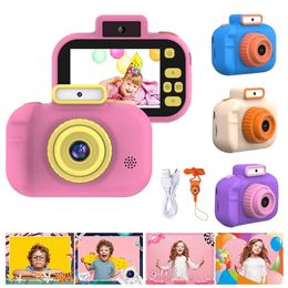 Toy Cameras High Definition 4000W Kids Camera with Front Rear Lens 2.0 Inch Screen USB Charging Children Games Digital Camera Toys for Kids 230928