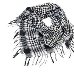 1PC Unisex Fashion Women Men Arab Shemagh Keffiyeh Palestine Scarf Shawl Wrap Metre Towel Gift Femme Snood Drop l0803259T