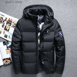 Men's Down Parkas High Quality White Duck Thick Down Jacket Men Coat Snow Parkas Male Warm Brand Clothing winter Down Jacket Outerwear T231005