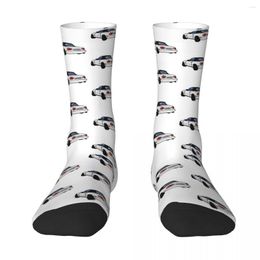 Men's Socks Miata Mx5 1990 Back Harajuku Super Soft Stockings All Season Long Accessories For Unisex Birthday Present