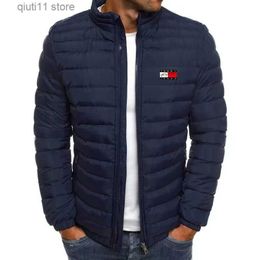 Men's Jackets Men's Autumn and Winter Thermal Jacket Men's Fashion Parker Down Jacket Casual Jacket Men's Windproof Thick Warm Parker Clothing T231005