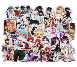 100 pz adesivo per auto sexy anime hentai pinup bunny girl waifu adesivi per decalcomanie valigia laptop auto camion waterproof7520699