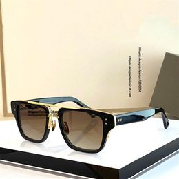 Dita Mach Três Óculos de Sol de Designer Homens Nova Venda Mundialmente Famosos Desfiles de Moda Italianos Óculos de Sol Mulheres Top Marcas de Luxo com Cas183l