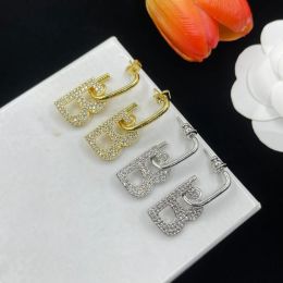 Wholesale Luxury Designer Stud Earrings For Women Engagement Jewellery Gift Brand BB Earrings Fashion Jewellery For Valentine Day Gift