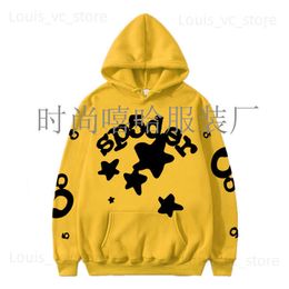 Men's Hoodies Sweatshirts Men's hip-hop singer letter 555555 men and women lovers spring and autumn sweater men's Hoodie trend men's outer T231005