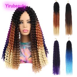 Hook Dirty Braid African Ladies Finger Hair Extension Synthetic Hair Black Crochet Hair Product 18inch 1B# BUG# 613# Red Passion Twist