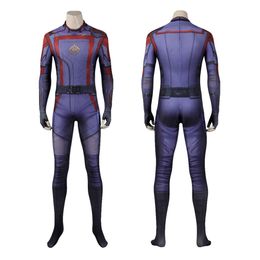 Disguise Blue Lord Cosplay Suit Peter Cosplay Costume Movie 3d Digital Printing Jumpsuit Spandex Zentai Suit