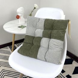 Pillow Stitching Padded Thickened Soft Elastic Square Splicing Chair Patio Seat Pad Sofa Decorative Throw