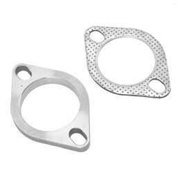 Exhaust Flange Gasket Connexion Kit 2 2.5in Rust Proof High Hardness Universal Strong Sealing For Muffler