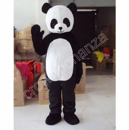 Panda Mascot Costumes Halloween Cartoon Character Outfit Suit Xmas Outdoor Party Outfit Unisex Promotional Advertising Clothings