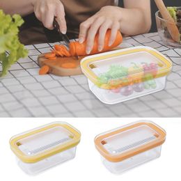 Plates Refrigerator Butter Dish : Cheese Container Crisper Storage Seal With Lid For Kitchen Accessories