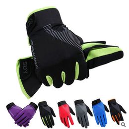 Cycling Gloves Touchscreen Winter Breathable Warm Full Finger Non-Slip Men Women Camping Motorcycle Climbing Gym Ciclismo 231005