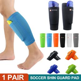 Protective Gear Soccer Shin Guard Pad Sports Knee Pads Calf Sleeve Sock Leg Support Anti Sprain Football Compression For Adult Kids 231005