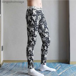Women's Thermal Underwear Men Thermal Long Pants Warm Tights Man Leggings Thermal Clothes Warm Winter Bulge Pouch Compression Daily Underwear Long JohnsL231005