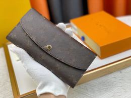 2023 Fashion Designer Donna Portafoglio corto Borsa da donna Sconto porta carte di scatola originale Borsa da donna Pacchetto carte portafoglio Zero