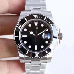 U1 ST9 Clasp Mens Watch ETA2813 Automatic Mechanical Sapphire Glass Ceramic Bezel Glide Lock Men Watches Folding Buckle229S