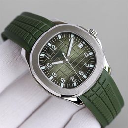 Mens watches Elegant movement Automatic movement 42 2mm comfortable rubber strap waterproof luminous DHgate wristwatches montre de2404